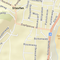 Staufen Street Map