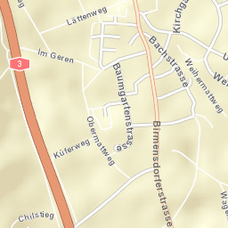 Urdorf / Oberurdorf Street Map