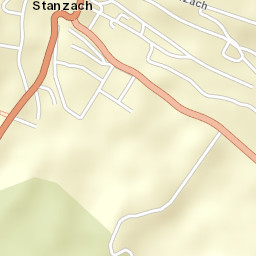 Stanzach Street Map