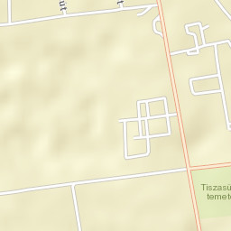 Tiszasüly Street Map