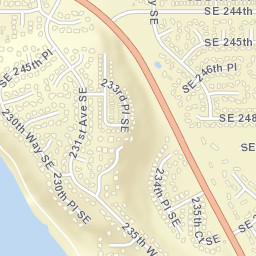 23007 Southeast 248th Place, Maple Valley Street Map