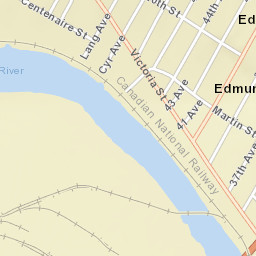 Edmundston Street Map