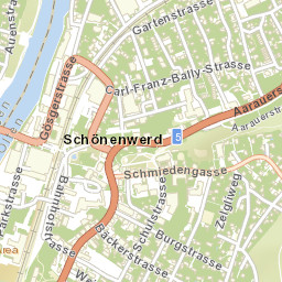 Schönenwerd Street Map