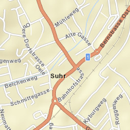 Suhr Street Map