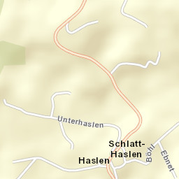 Haslen Street Map