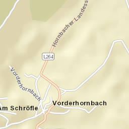 Vorderhornbach Street Map