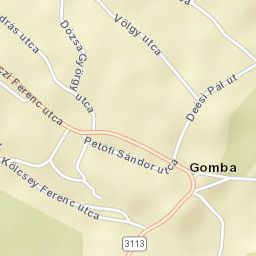 Gomba Street Map