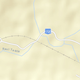 Comuna Coşna Street Map