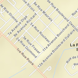 La Pocatière Street Map