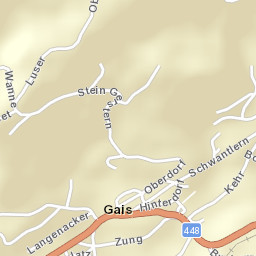 Gais Street Map