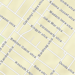 Halásztelek Street Map