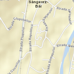 Sângeorz-Băi Street Map