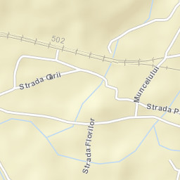 Comuna Lunca Ilvei Street Map