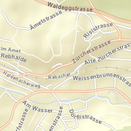Birmensdorf Street Map