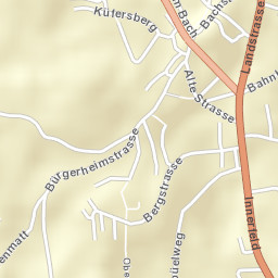 Bütschwil Street Map