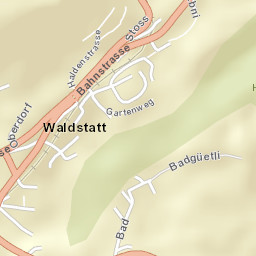 Waldstatt Street Map
