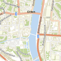 Olten Street Map