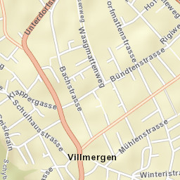 Villmergen Street Map
