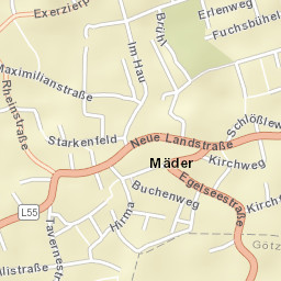 Mäder Street Map