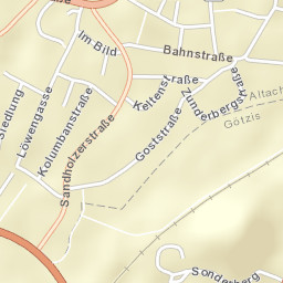 Altach Street Map