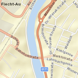 Schwaz Street Map