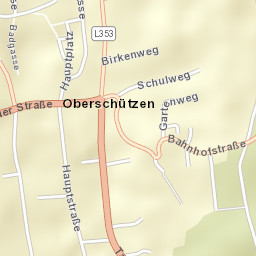 Oberschützen Street Map