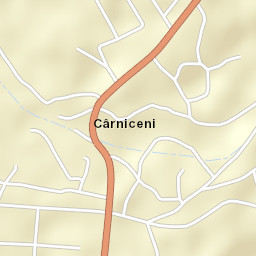 Cârniceni Street Map