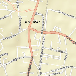 Kölliken Street Map