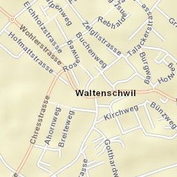 Waltenschwil Street Map