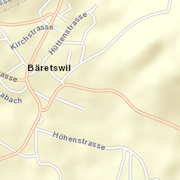 Bäretswil Street Map