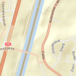 Koblach Street Map