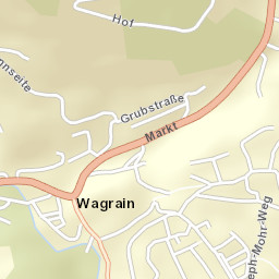 Wagrain Street Map