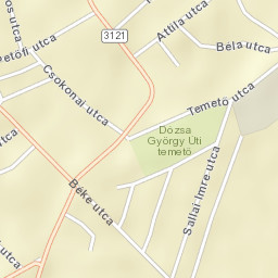 Tápiógyörgye Street Map