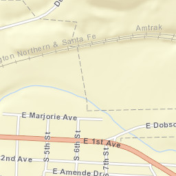 508-510 East Marjorie Avenue, Odessa, WA  Street Map