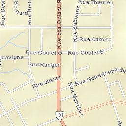 Ville-Marie Street Map