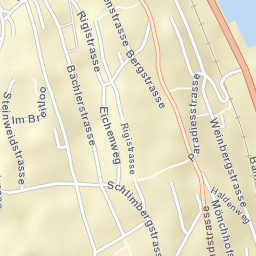 Kilchberg / Bächler-Stocken Street Map