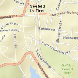 Seefeld in Tirol Street Map
