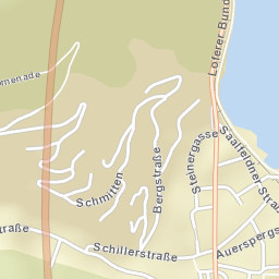 Zell am See Street Map