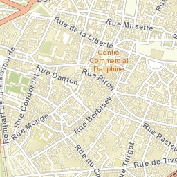 Dijon Street Map