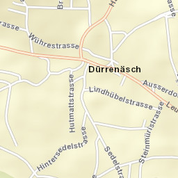 Dürrenäsch Street Map