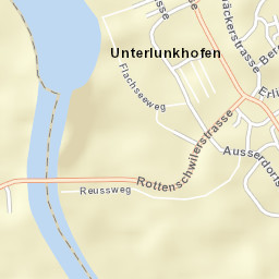 Unterlunkhofen Street Map