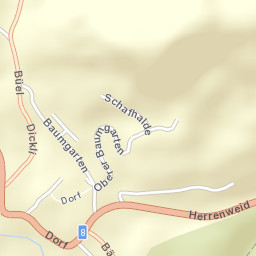 Sankt Peterzell Street Map