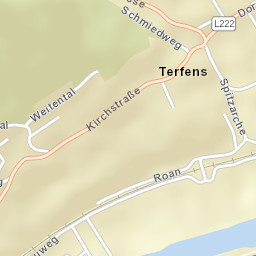 Terfens Street Map