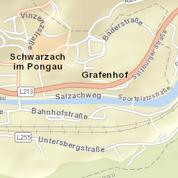Schwarzach im Pongau Street Map
