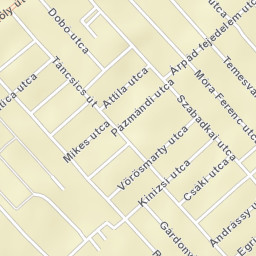 Szigethalom Street Map