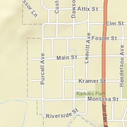 334 Main Street, Jordan, MT 59337, USA Street Map