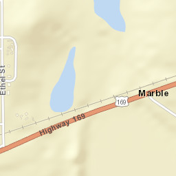 Ethel Street, Marble, MN 55764, USA Street Map