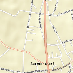 Sarmenstorf Street Map