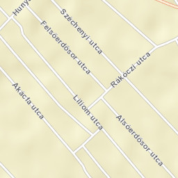 Alsónémedi Street Map