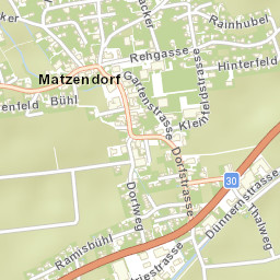 Matzendorf Street Map